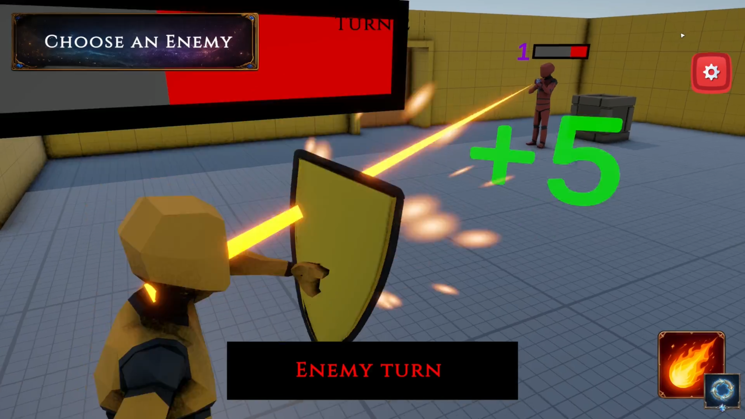 Grid Tactics battlefield